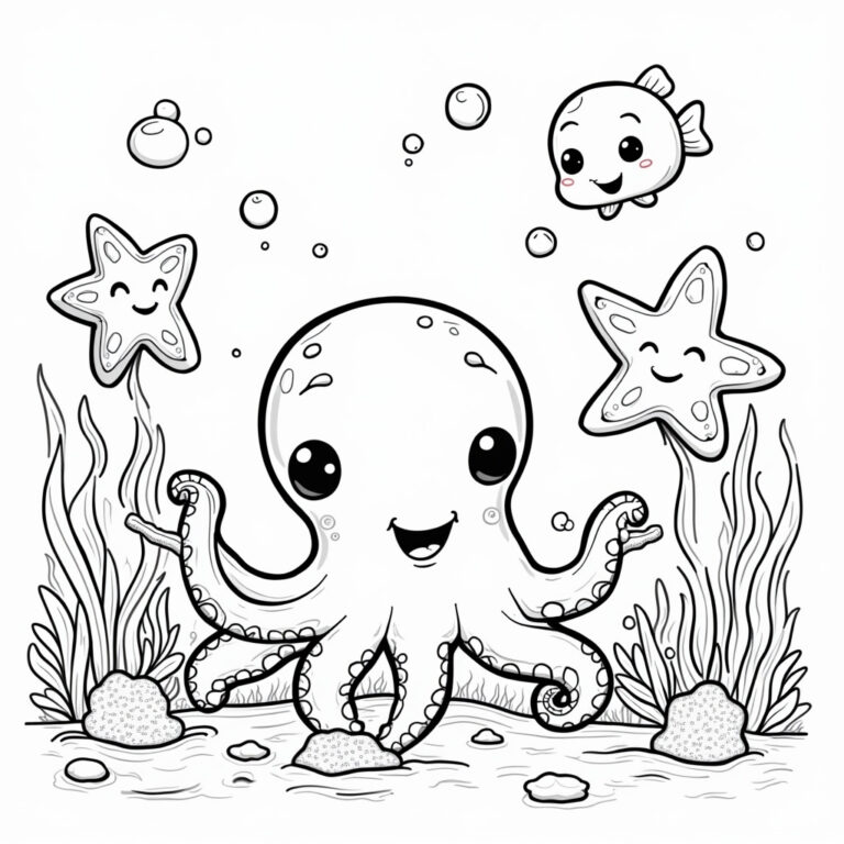 Food Coloring Pages - Page 1