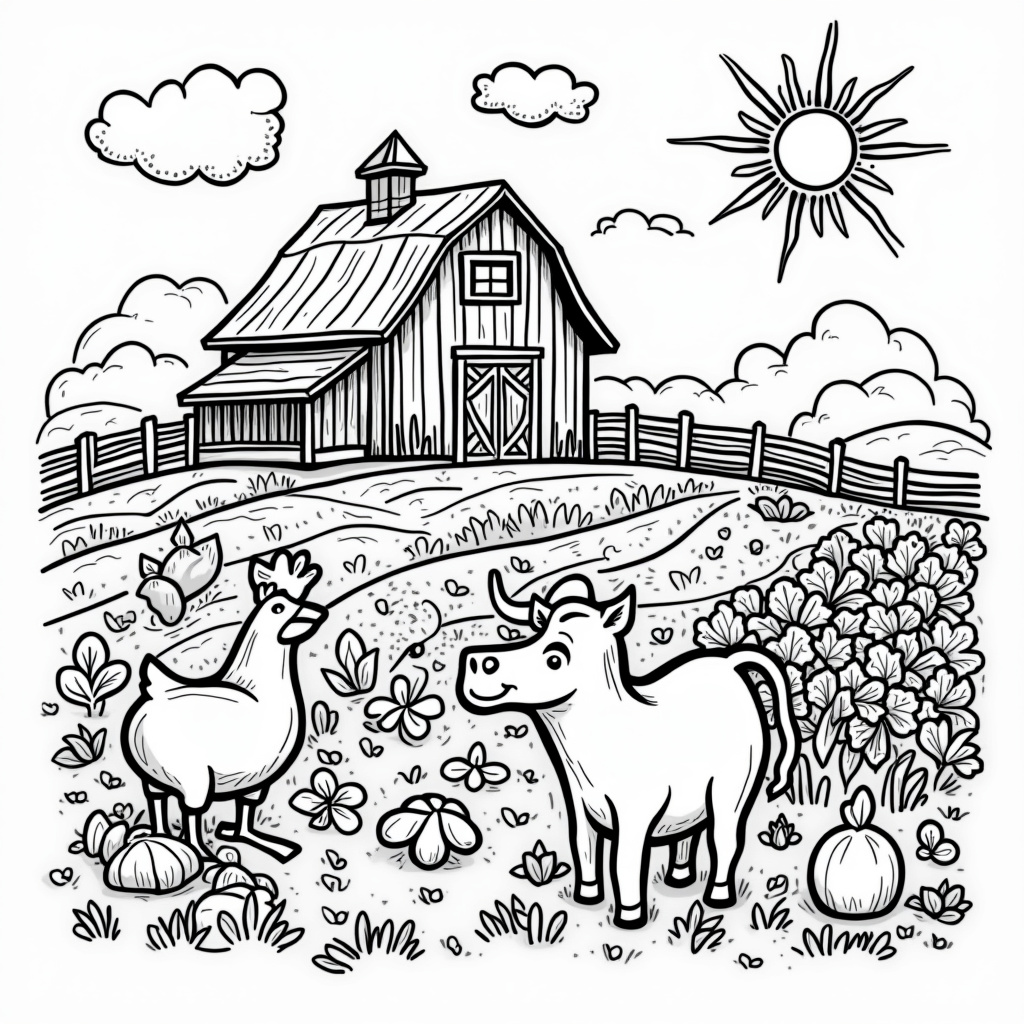 Food Coloring Pages - Page 2