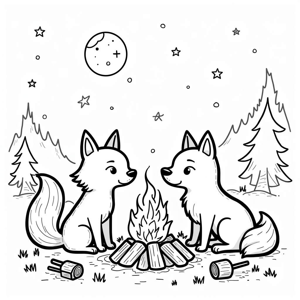 Fox And The Hound Coloring Pages - Page 2