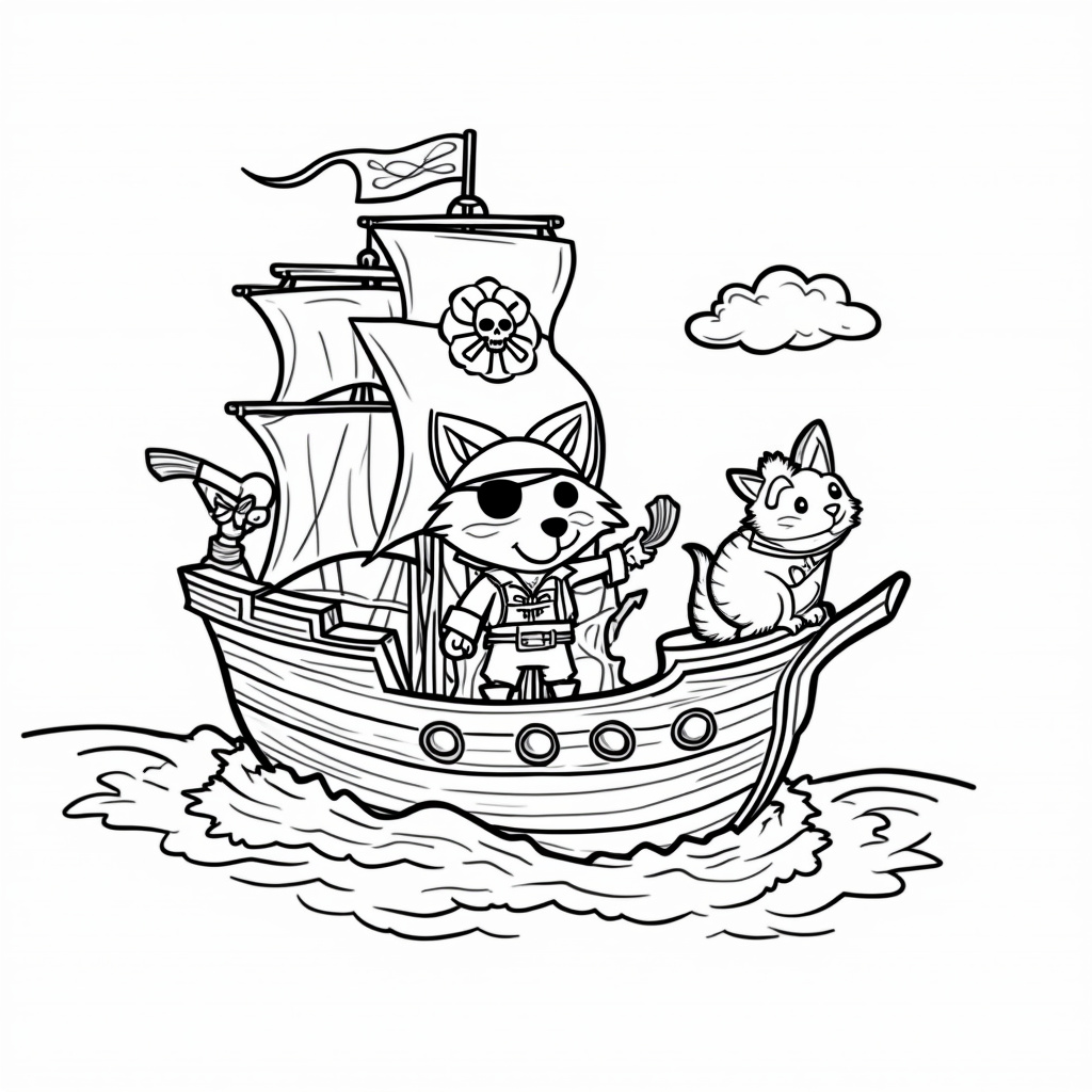 Fox Coloring Pages - Page 4