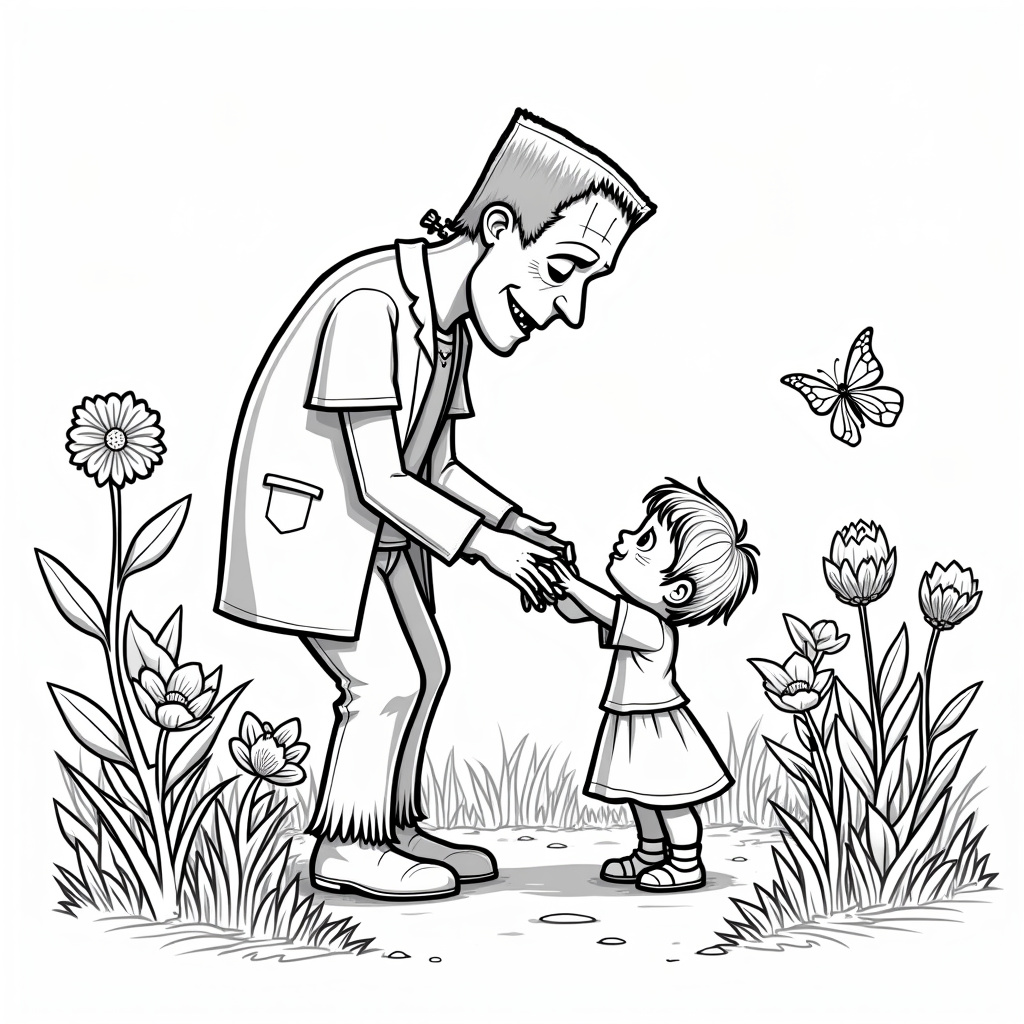 Frankenstein Coloring Pages - Page 5