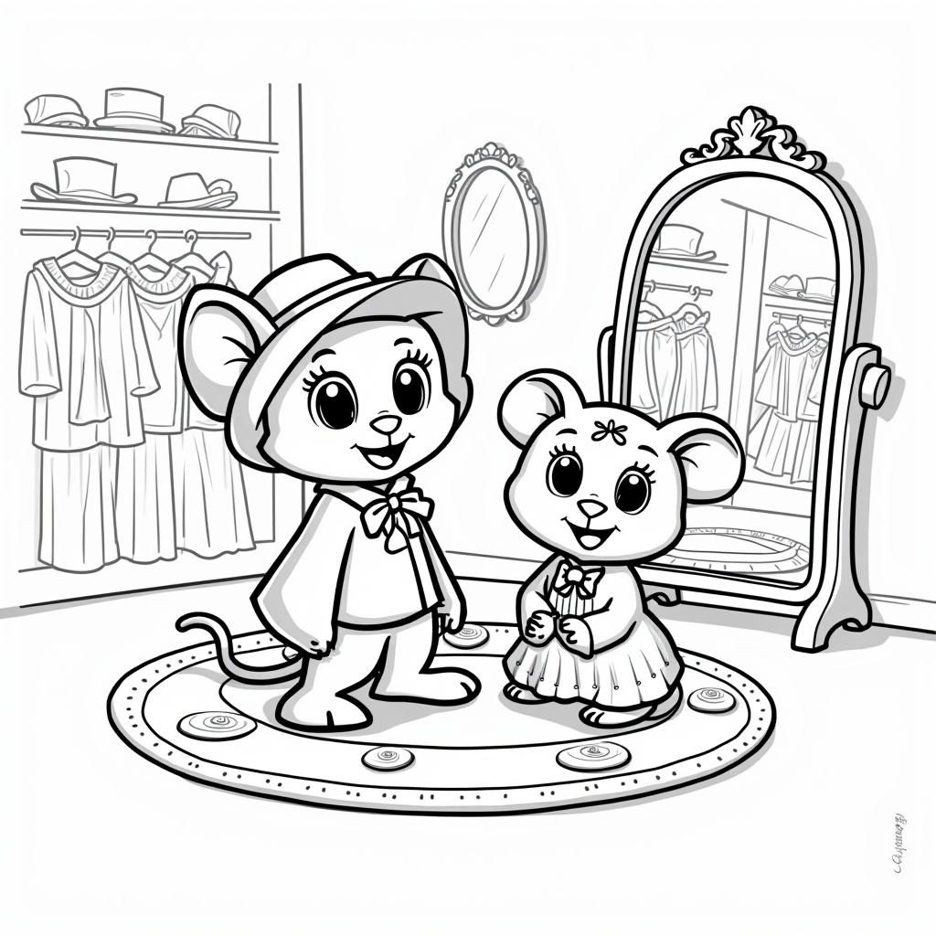 Gabby’s Dollhouse Coloring Pages - Page 3