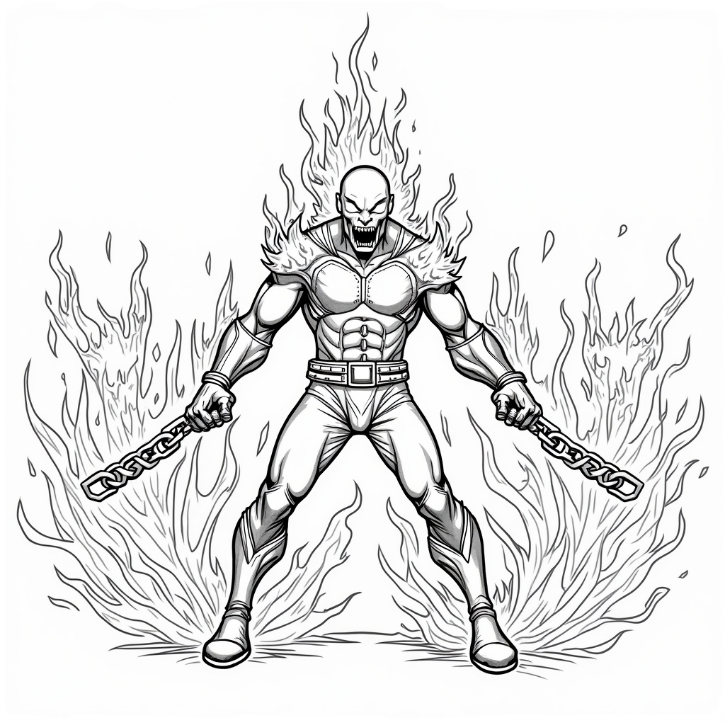 Ghost Rider Coloring Pages - Page 2