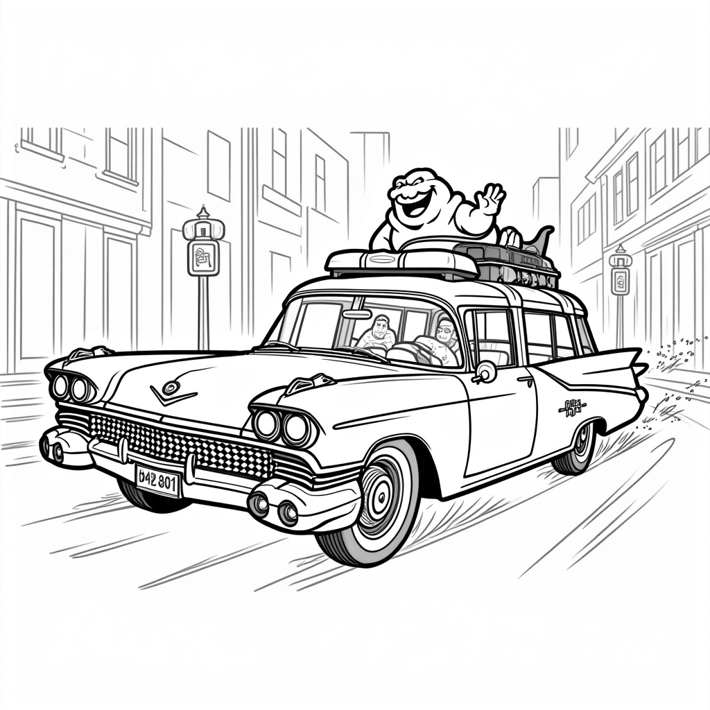 Ghostbusters Coloring Pages - Page 2
