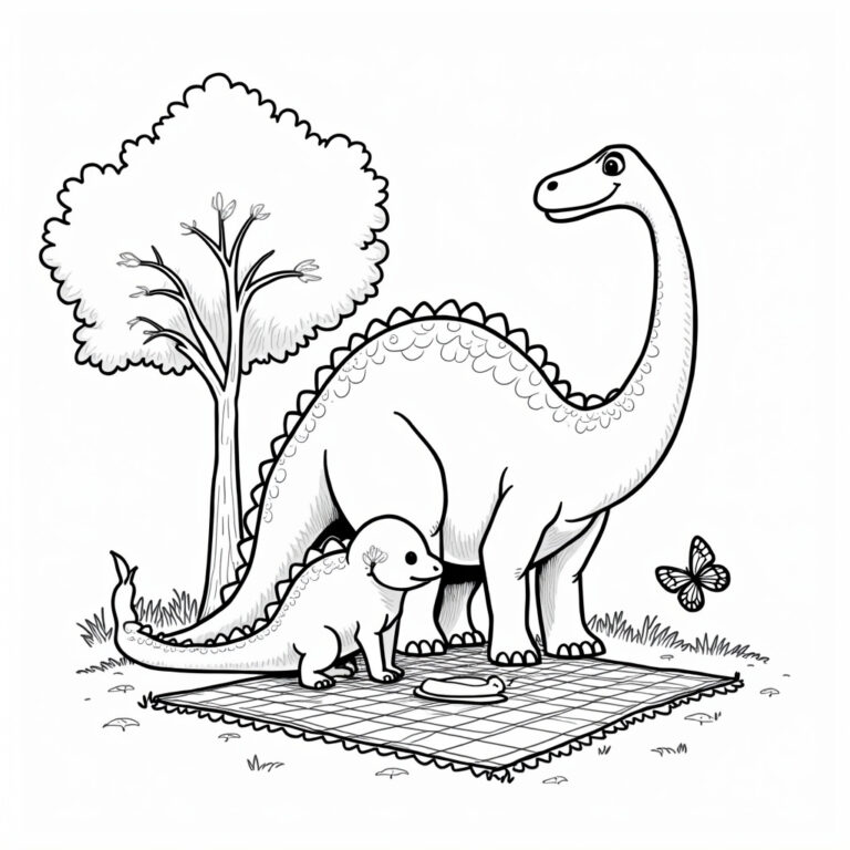 Gigantosaurus Coloring Pages - Page 1