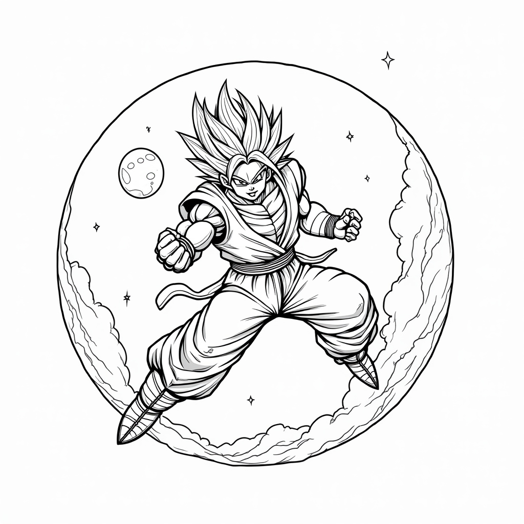 Goku Coloring Pages - Page 5