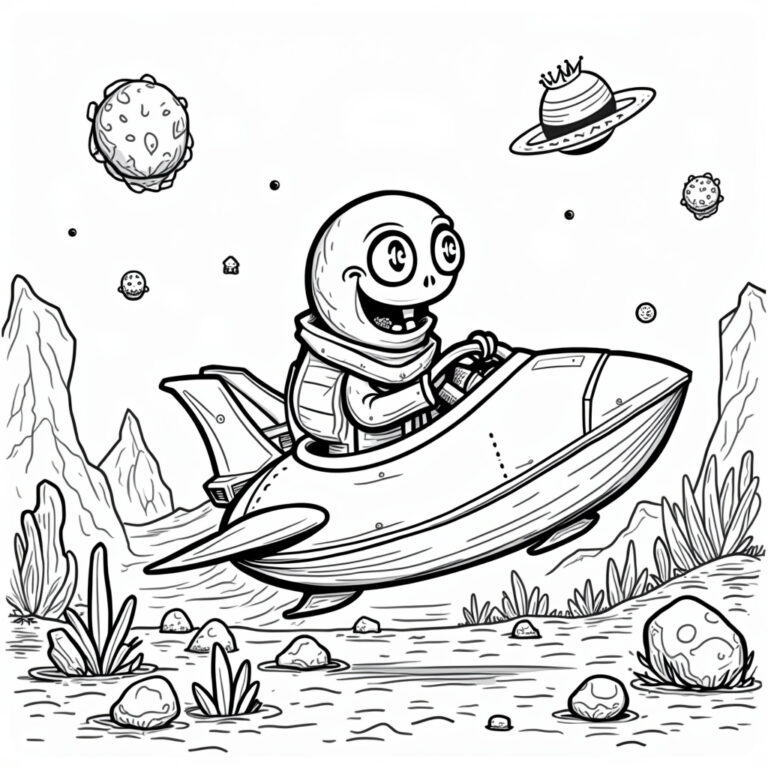 Goofy Coloring Pages - Page 1