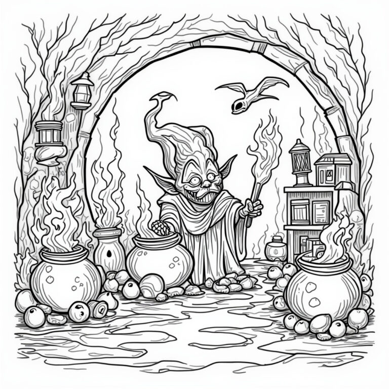 Green Goblin Coloring Pages - Page 1