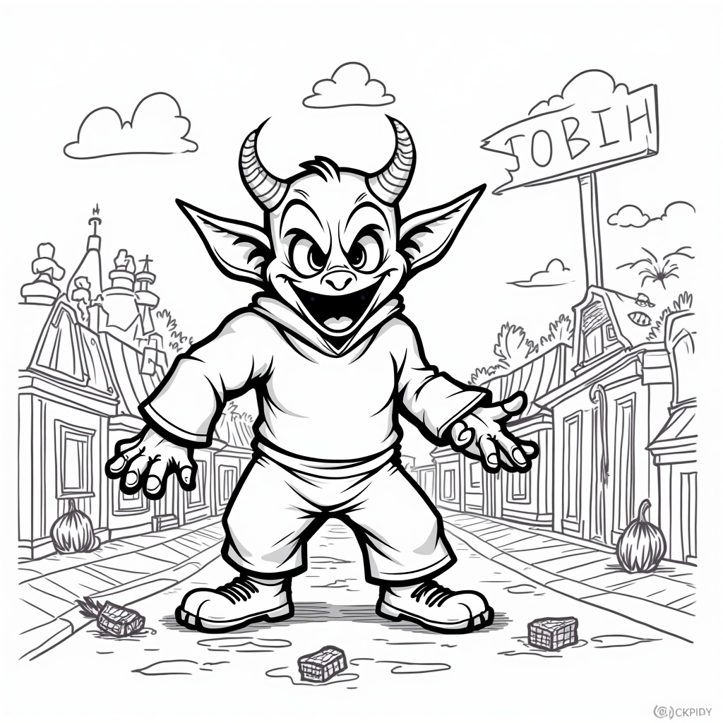 Green Goblin Coloring Pages - Page 2