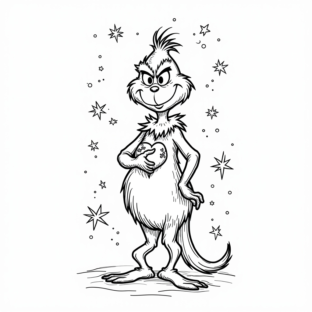 Grinch Coloring Pages - Page 4