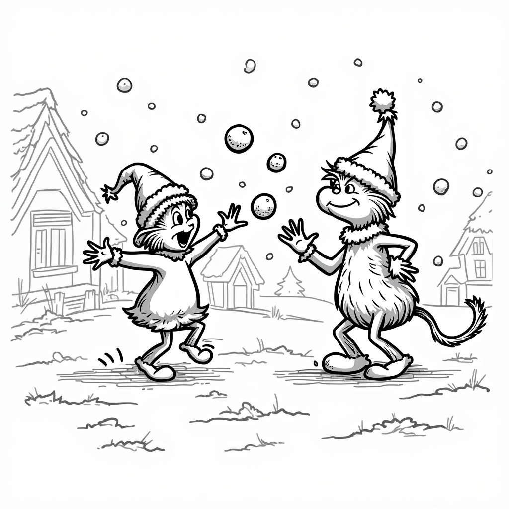 Grinch Coloring Pages - Page 5