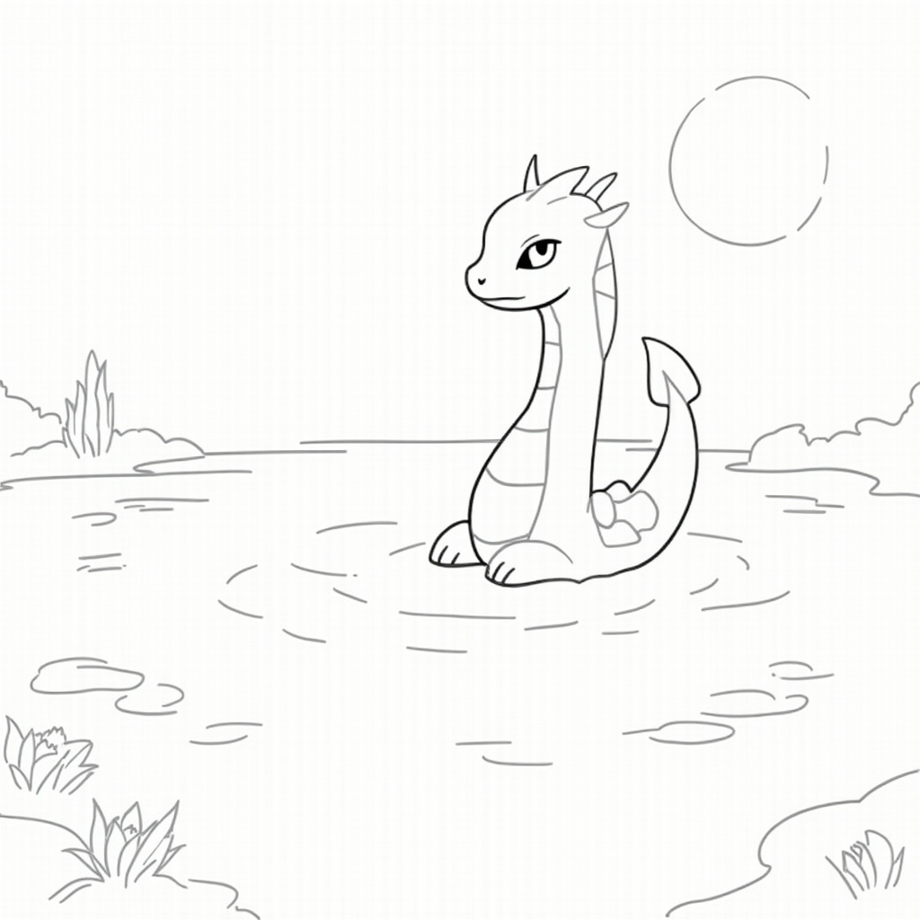 Gyarados Coloring Pages - Page 3