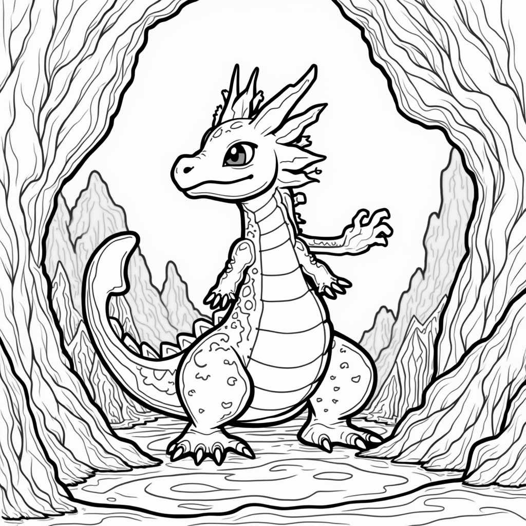Gyarados Coloring Pages - Page 4