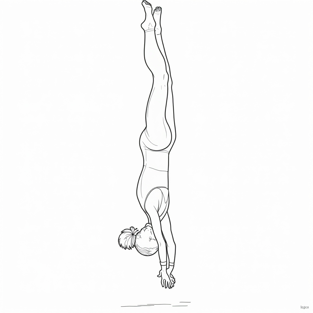 Gymnastics Coloring Pages - Page 3