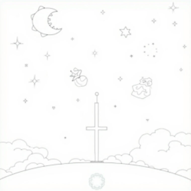 Hanukkah Coloring Pages - Page 1