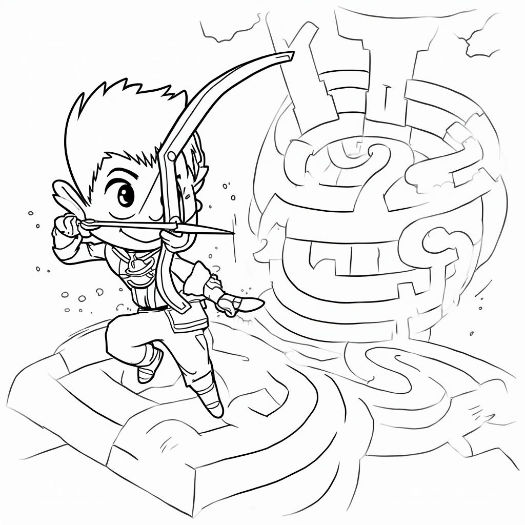 Hawkeye Coloring Pages - Page 5