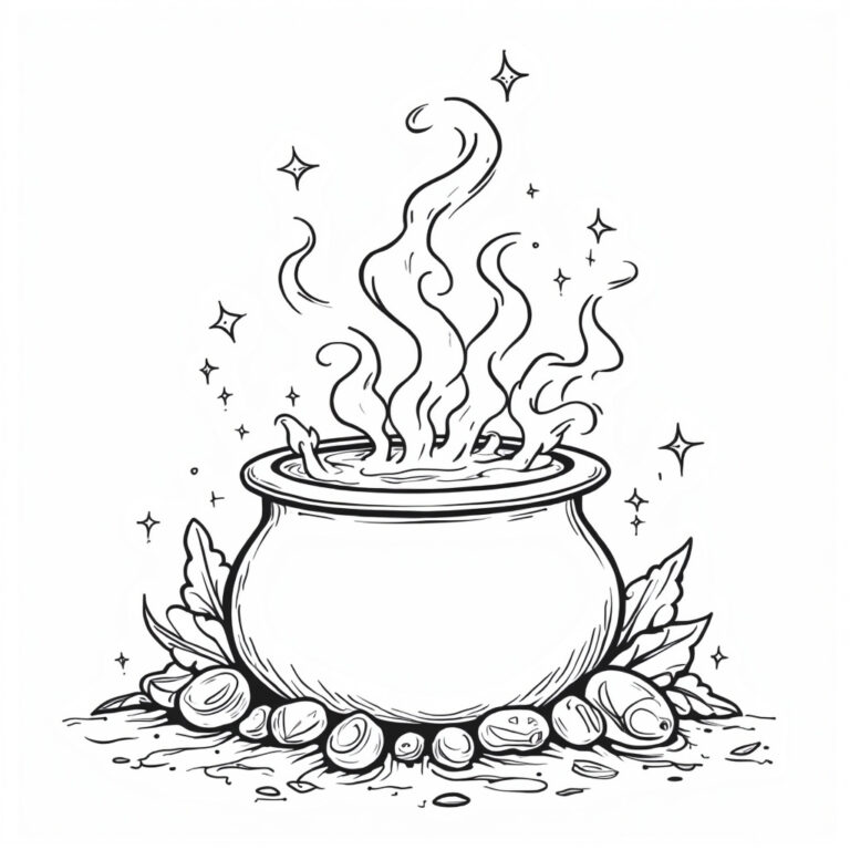 Hocus Pocus Coloring Pages - Page 1