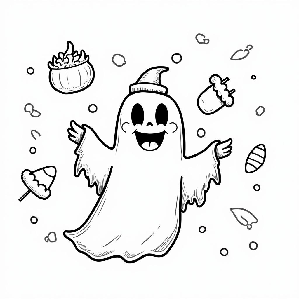 Hocus Pocus Coloring Pages - Page 5