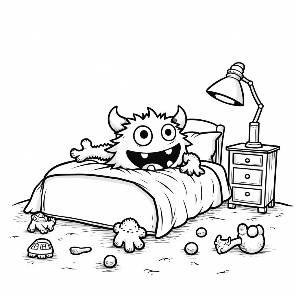 Horror Coloring Pages - Page 2
