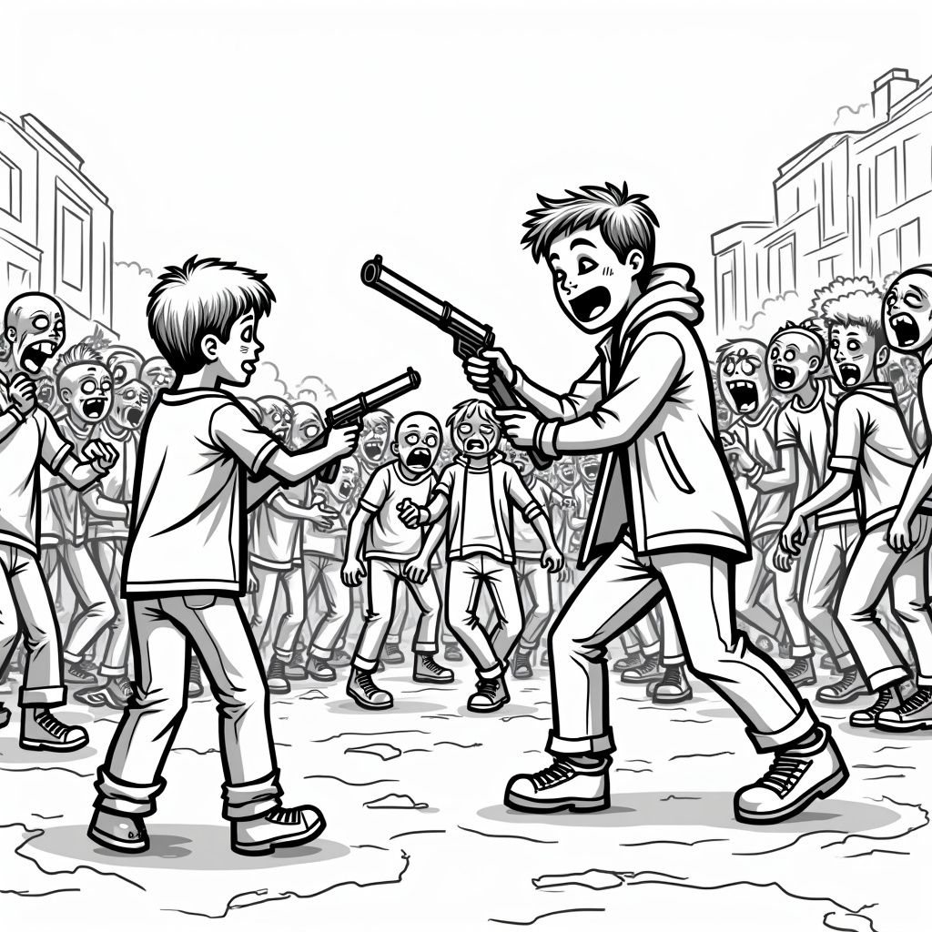 Horror Coloring Pages - Page 3