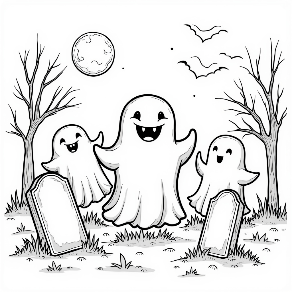Horror Coloring Pages - Page 5