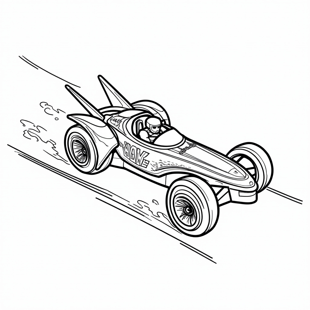 Hot Wheels Coloring Pages - Page 4