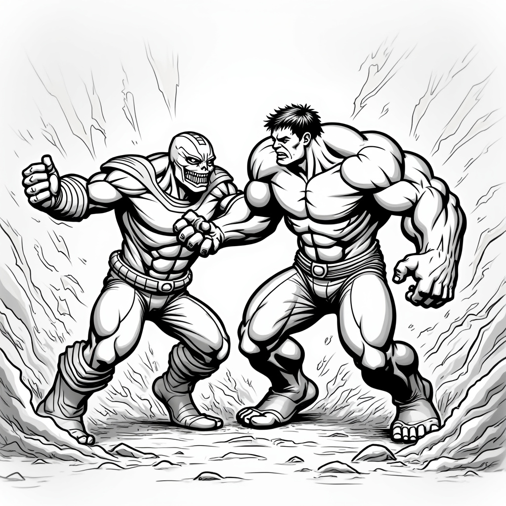Hulk Coloring Pages - Page 2