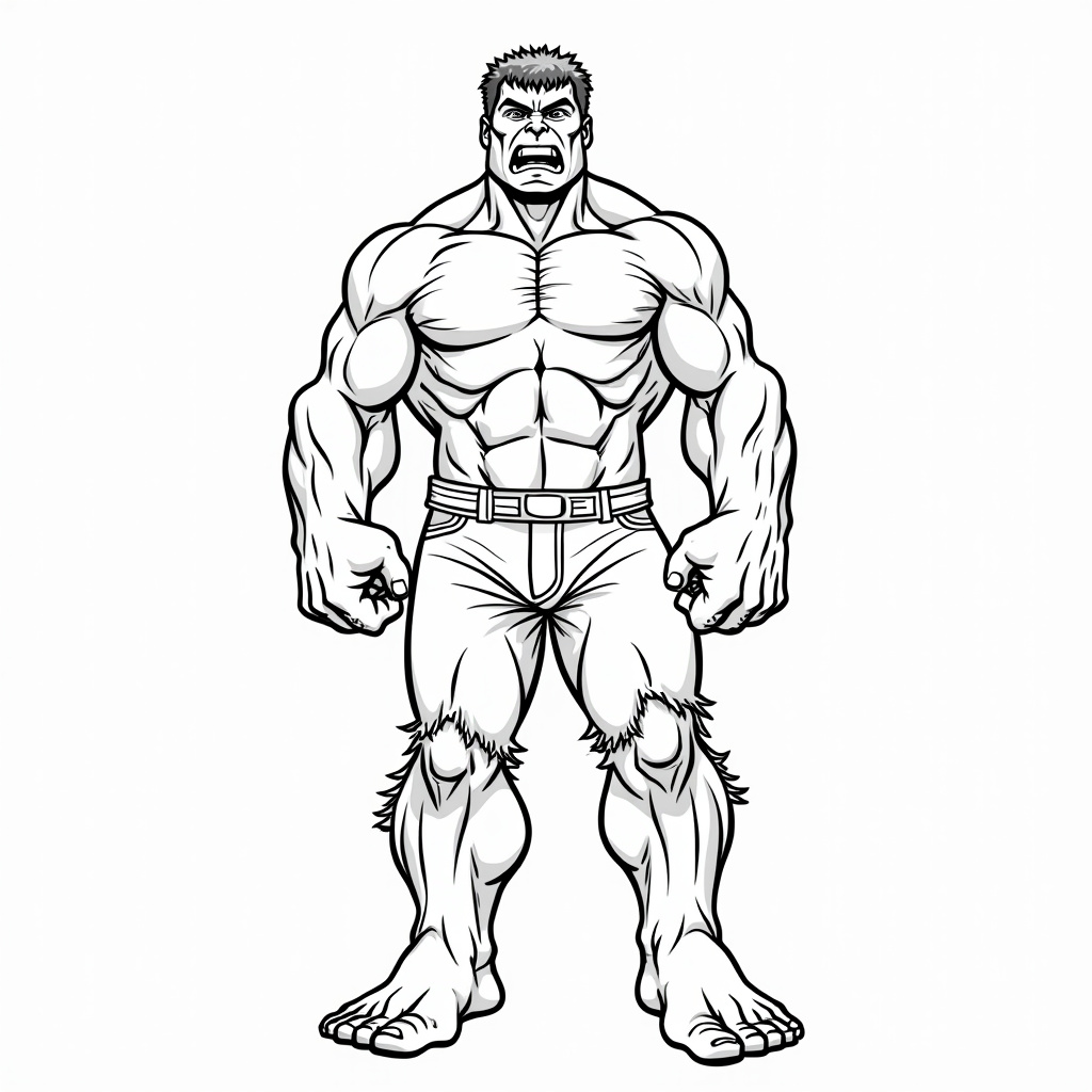 Hulk Coloring Pages - Page 3