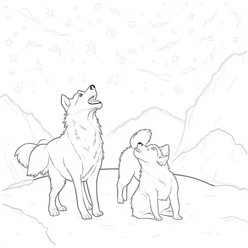 Husky Coloring Pages - Page 3