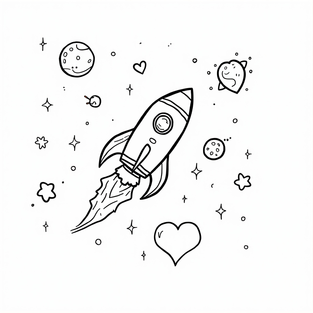 I Love You Coloring Pages - Page 5