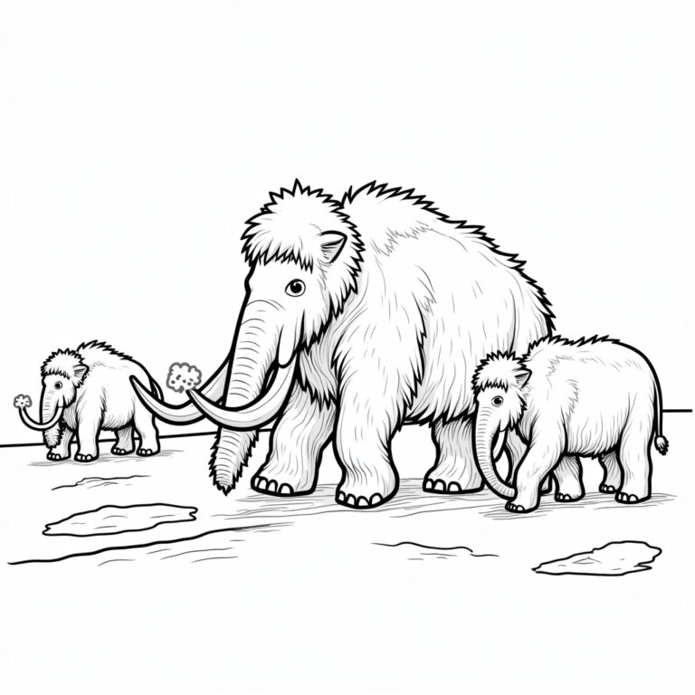 Ice Age Coloring Pages - Page 1