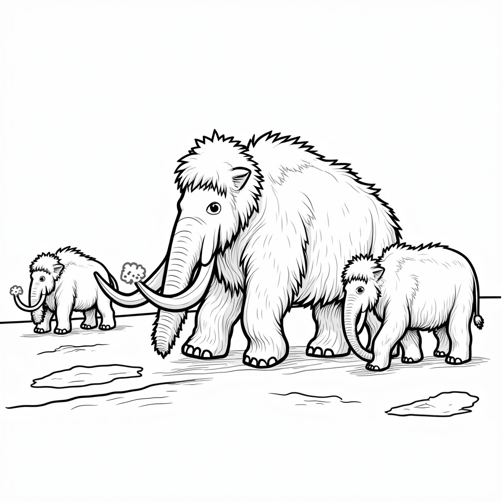 Ice Age Coloring Pages - Page 1