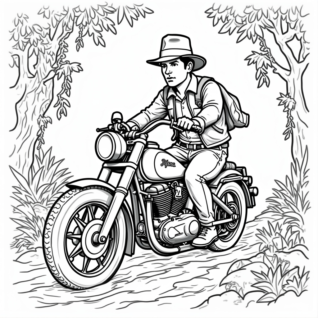 Indiana Jones Coloring Pages - Page 2