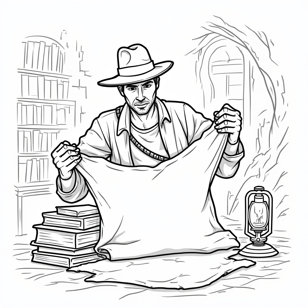 Indiana Jones Coloring Pages - Page 3