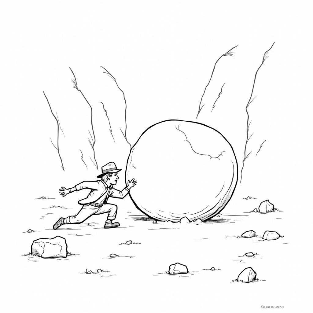Indiana Jones Coloring Pages - Page 4