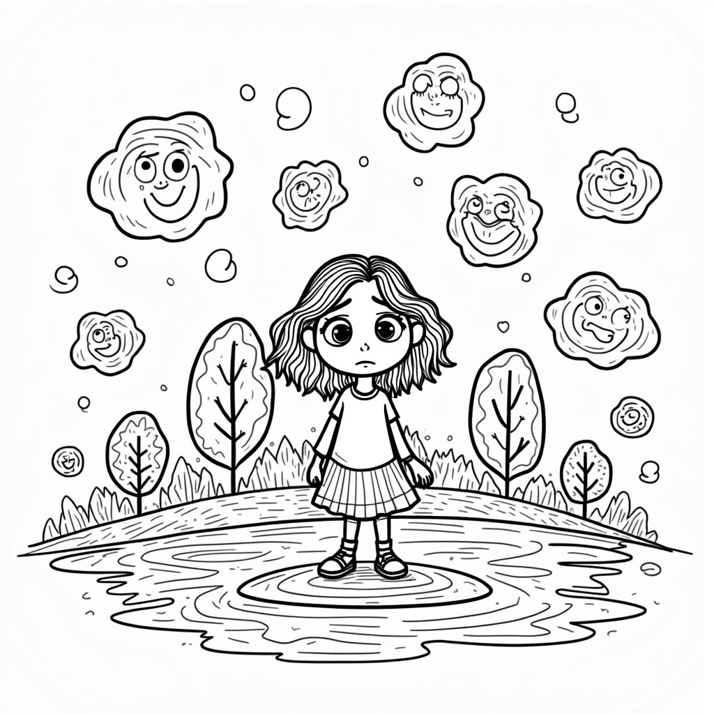 Inside Out Coloring Pages - Page 2