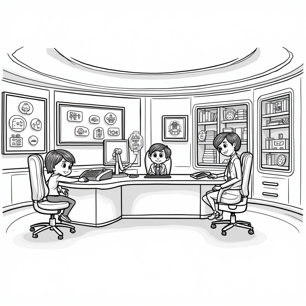 Inside Out Coloring Pages - Page 5