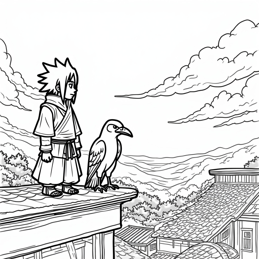 Itachi Coloring Pages - Page 2