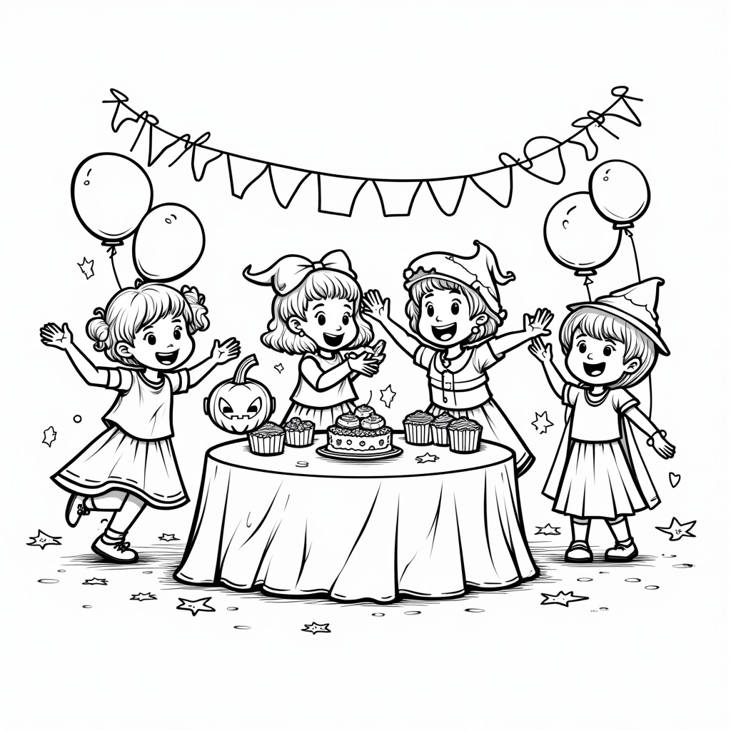 Jack-O-Lantern Coloring Pages - Page 5