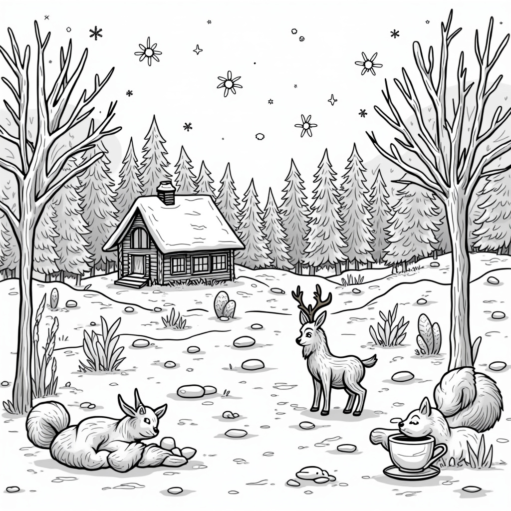January 2025 Calendars (52 Free PDF Printables) Coloring Pages - Page 1