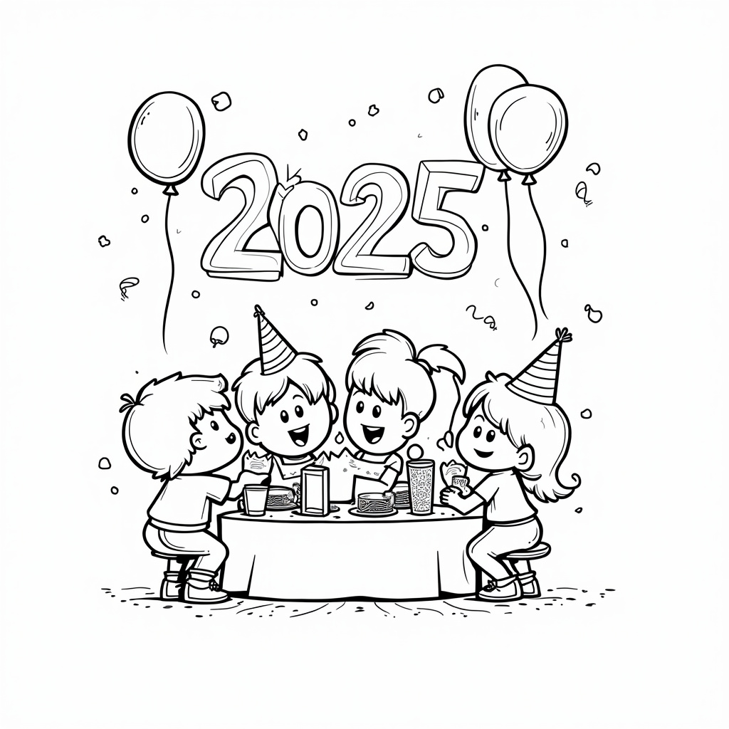 January 2025 Calendars (52 Free PDF Printables) Coloring Pages - Page 2