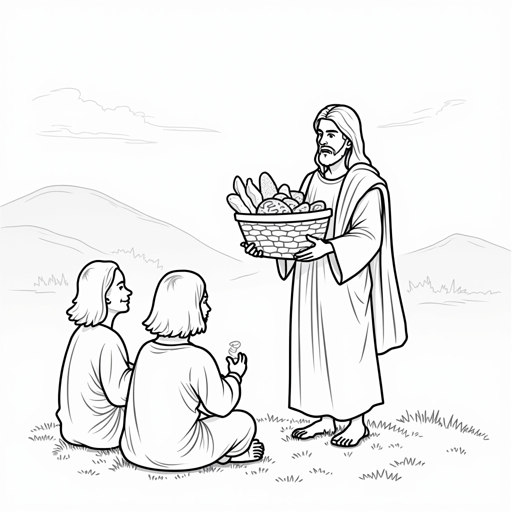 Jesus Coloring Pages - Page 2