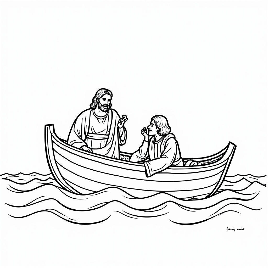 Jesus Coloring Pages - Page 3