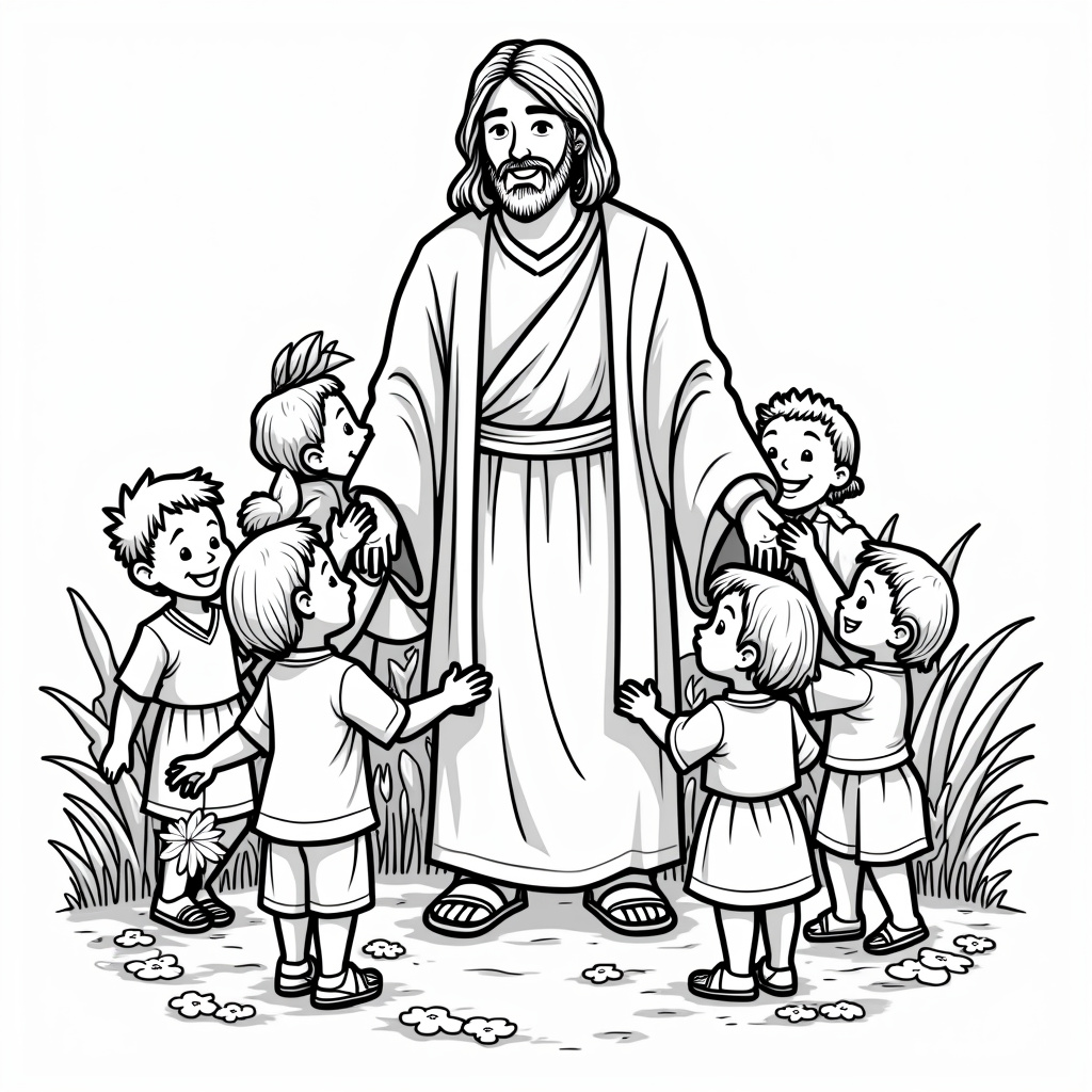 Jesus Coloring Pages - Page 5