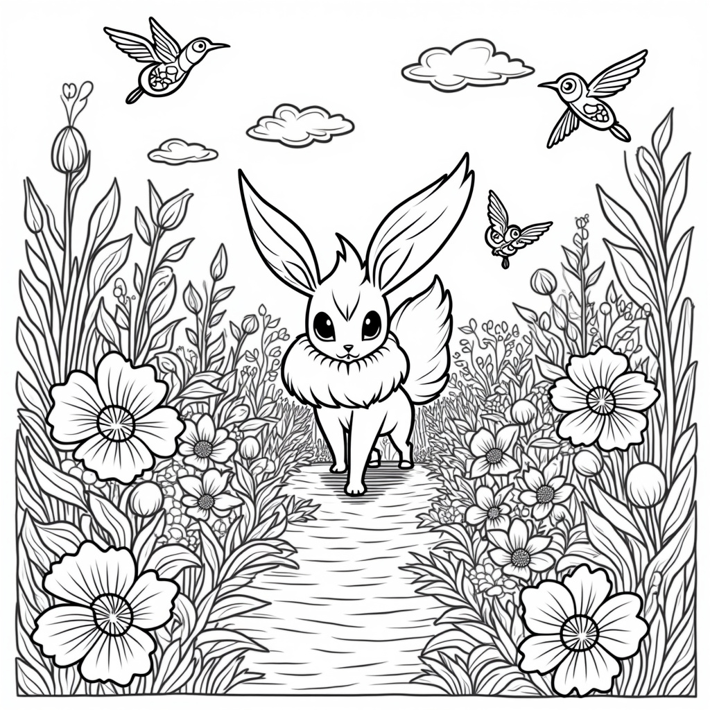 Jolteon Coloring Pages - Page 5