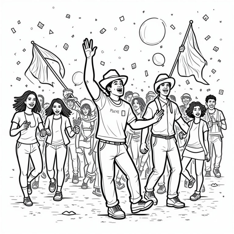 Juneteenth Coloring Pages - Page 1