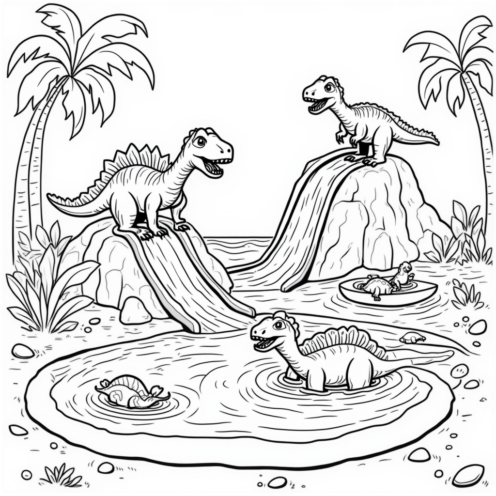 Jurassic Park Coloring Pages - Page 4
