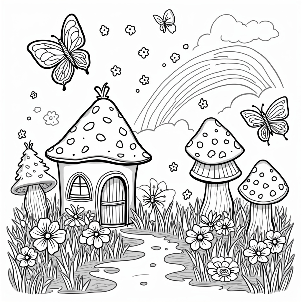 Kawaii Coloring Pages - Page 4