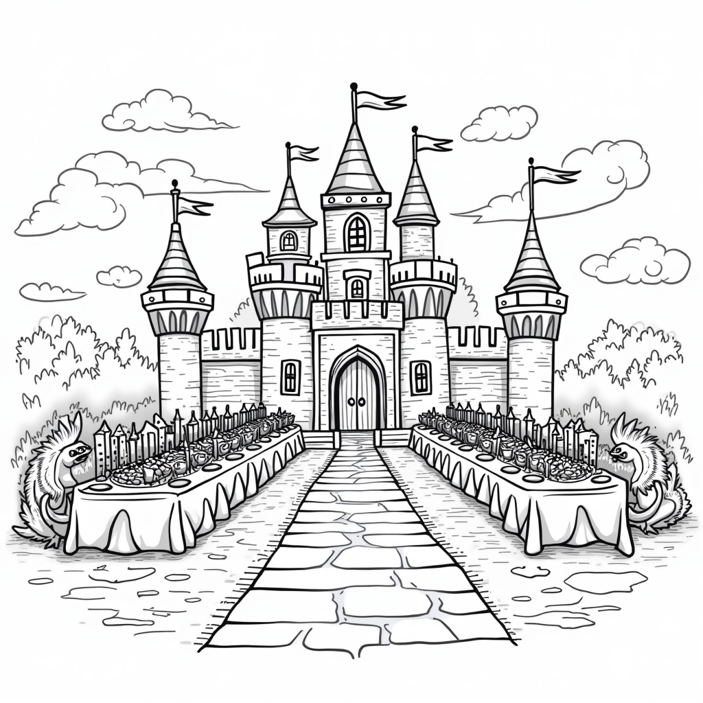 Kids Movie Coloring Pages - Page 4