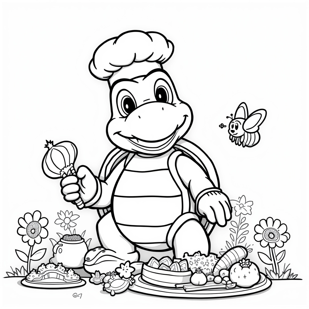 Koopa Troopa Coloring Pages - Page 2
